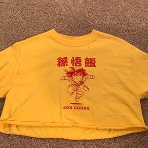 DragonBall Z crop top
